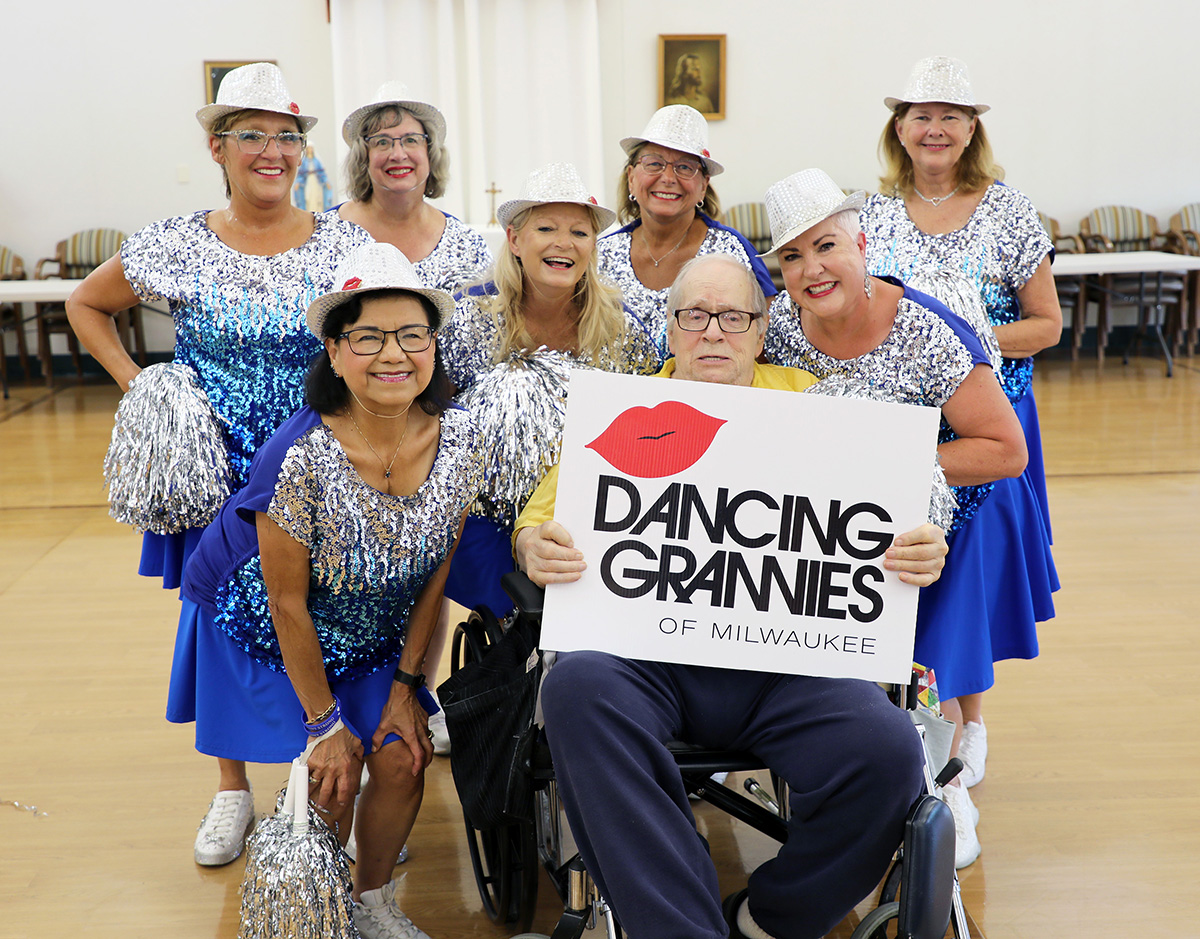 "Dancing Grannies" Visit Kenosha Care Center Kenosha County Eye