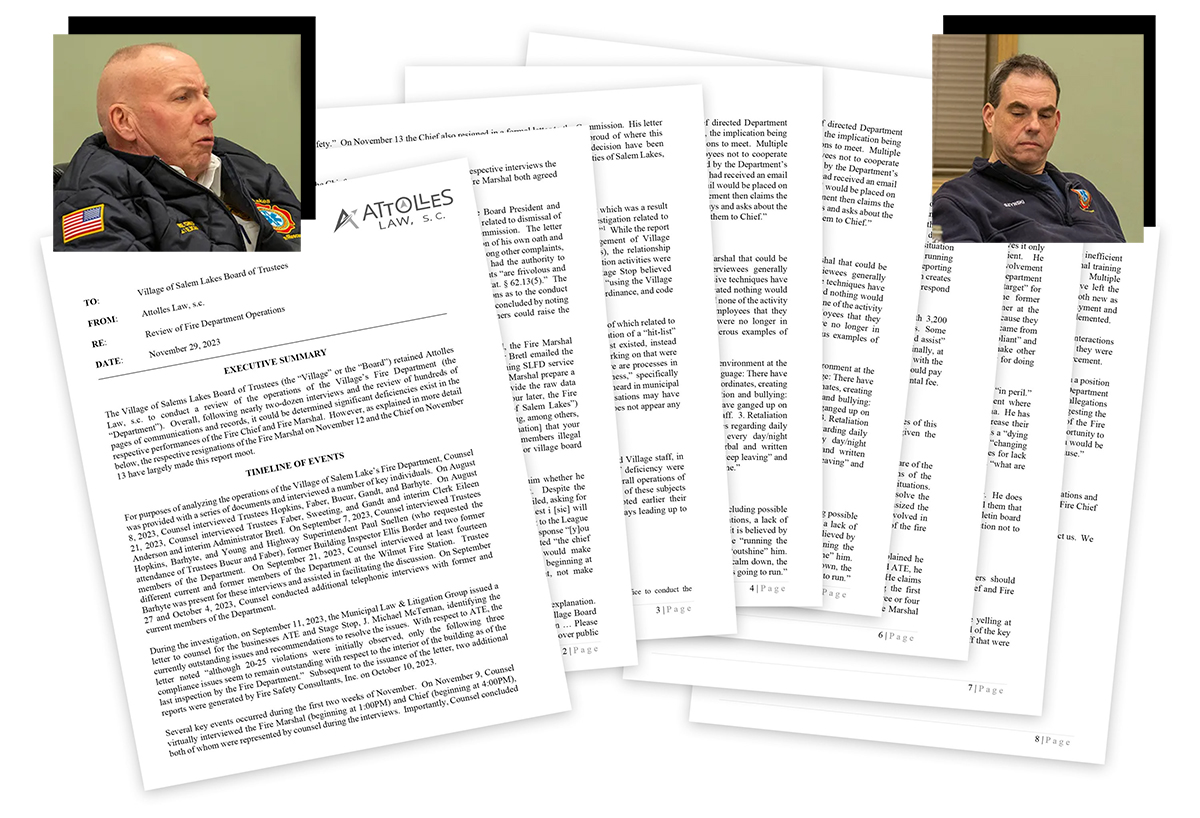 Salem Lakes Fire Chief, Inspector, Intimidated Subordinates Not To ...