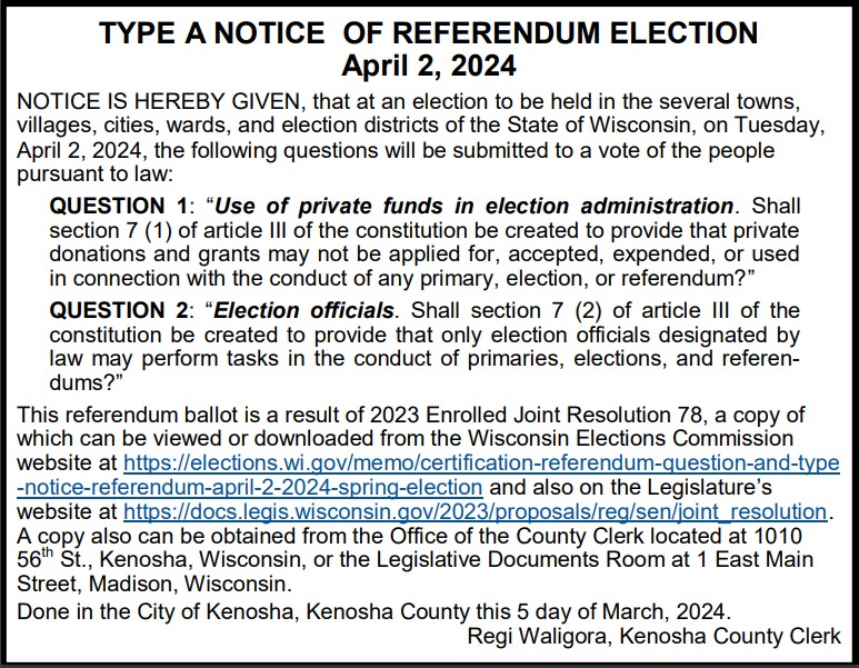 Kenosha Election Results Bogdala and Spottswood Set for Mayoral